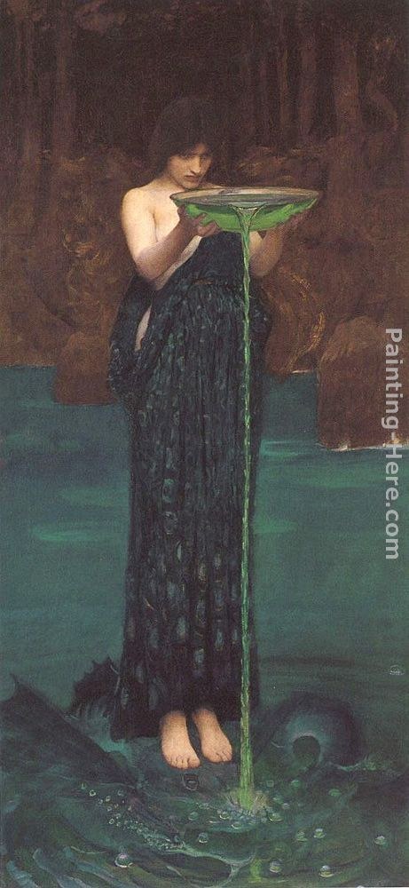 John William Waterhouse Circe Invidiosa